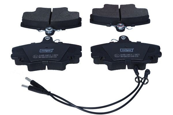 Plaquettes de frein de rechange MAXGEAR 19-0459 compatibles avec ALPINE 101745199