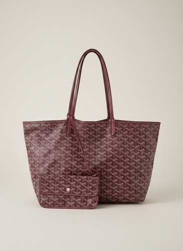 GOYARD Tote Bag St. Louis PM Coated canvas  Beautiful Burgundy 