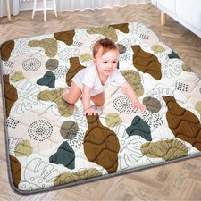 Ceinioc Baby Play Mat 71"x59" Thick Soft Padded Floor Playpen Non-Slip Bohemian