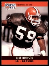 1990 Pro Set - Mike Johnson #472