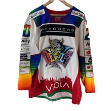 Cardiff Devils Pride Jersey 2019/20 Rainbow Rare Ice Hockey Adult Size Medium