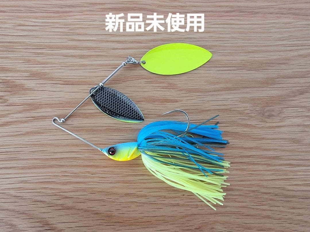 JACKALL D00N 1/2oz Spinnerbait Bluegill & Chartreuse Unused Fishing Lure - Image 4