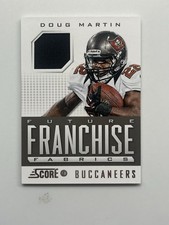 2013 Panini Score Franchise Fabrics Jersey Doug Martin Tampa Bay Buccaneers