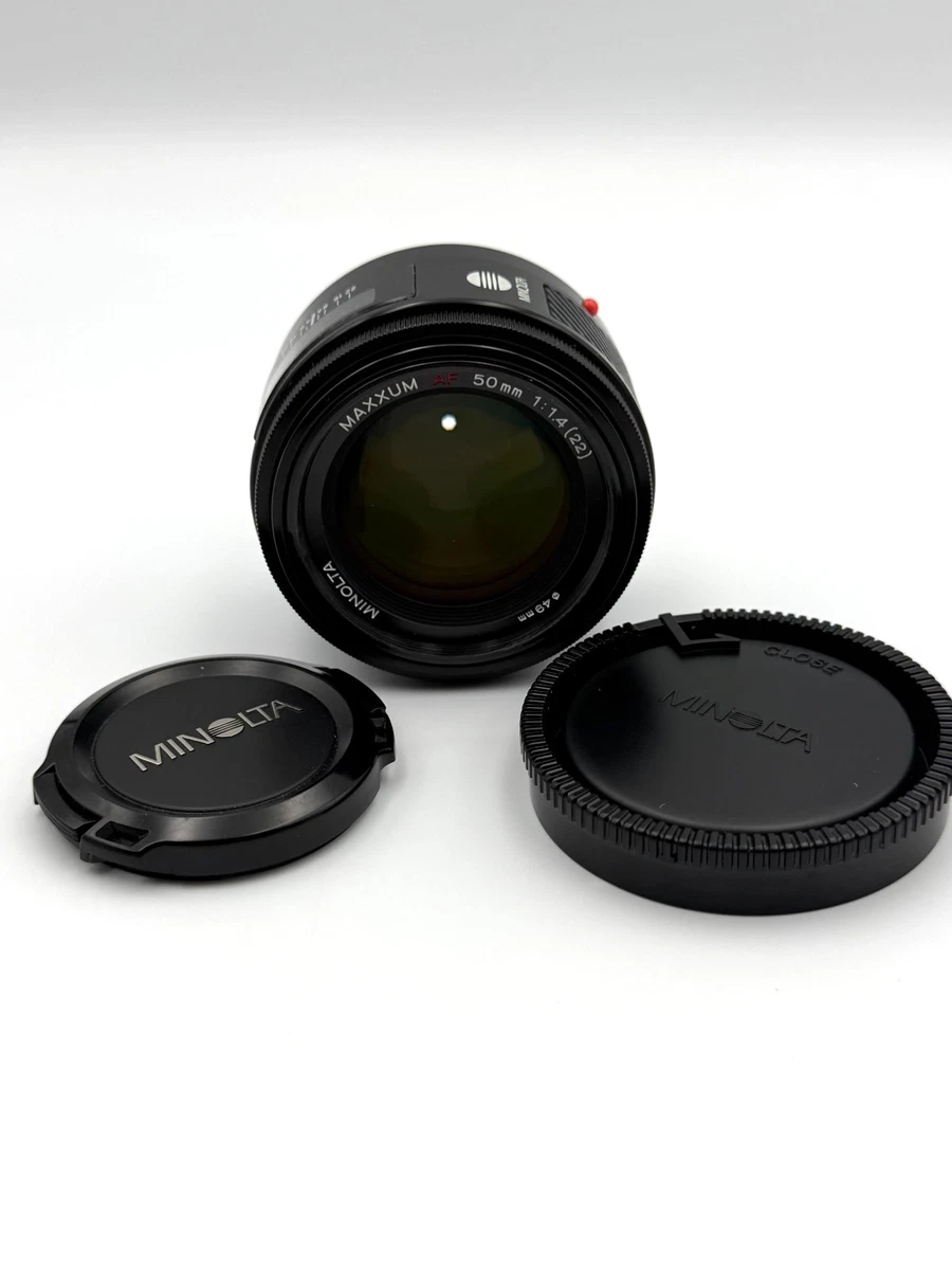 ミノルタレンズ　AF ZOOM LENSES 50ミリ Minolta Maxxum 50mm Focal Camera Lenses for sale | eBay