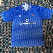 Vintage 1989-1991  Umbro FC Chelsea Home  (Authentic) Football Jersey