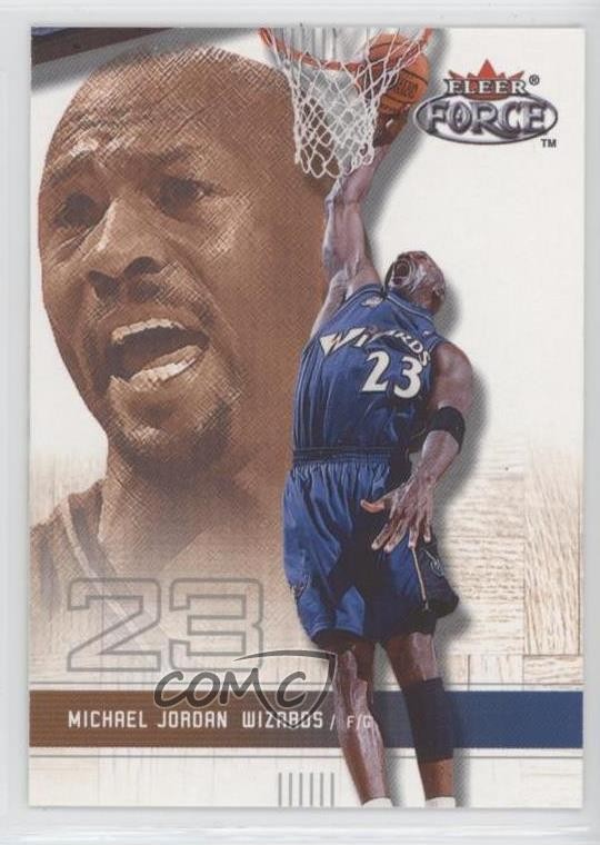 2001-02 Fleer Force Michael Jordan #61 HOF 0t28