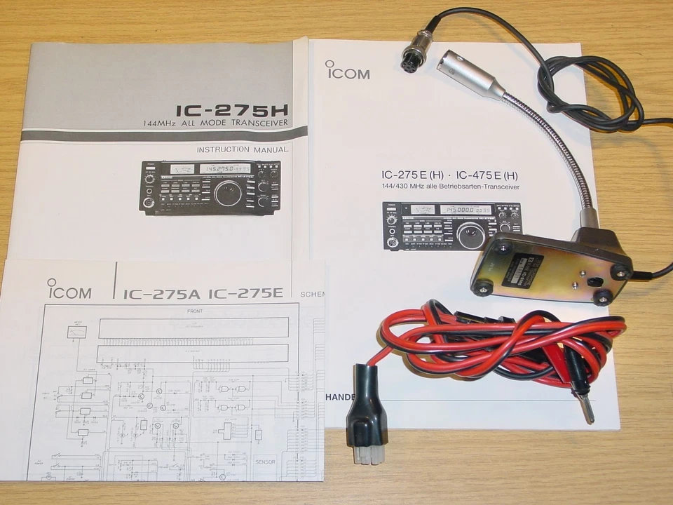ICOM IC-275H 144MHz 100W ALLMODE SENDE-EMPFÄNGER mit ORIGINAL-MANUAL + MIKROFON - Bild 3 von 4