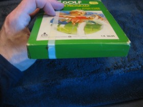 Golf (Atari 2600, 1980) W/ Box & Manual Complete in Box CIB CX2634 Vintage Sport