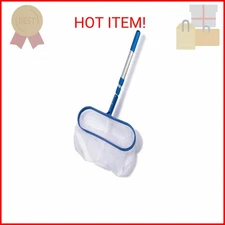 SWIMLINE HYDROTOOLS Pool Pole Accessories Leaf Rake Skimmer Net | Integrated Poo