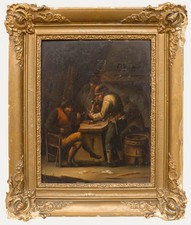 Manner of David Teniers The Younger - 1856 Öl, Die Taverne.