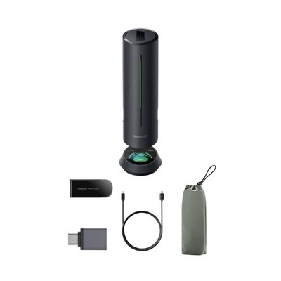 Insta360 Wave - AI Conference Speakerphone, Bluetooth, Voice Recorder, 8 Noise-C