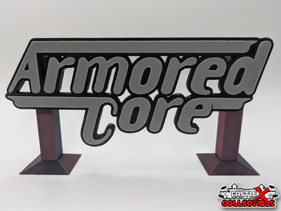 ARMORED CORE 3D Printed Wall Art (Retro Gaming MECH Anime PS1 FROMSOFT Toy)