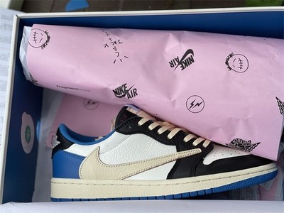 Travis Scott x Fragment Design x Jordan Air Jordan 1 Low OG SP Men's
