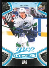 2021-22 Upper Deck MVP Ice Battles #IB226 Kole Lind SP