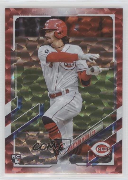 2021 Topps Update Orange Foil 175/299 Jonathan India #US286 Rookie RC 6kv