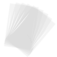 150 Pcs Heat Shrink Wrap Bags, 6" x 9" POF Clear Heat Shrink Film Wrap