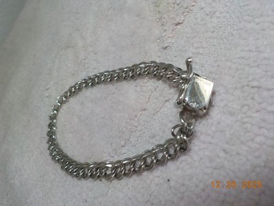 Griffith & Sons G mit Pfeilmarke 7'' Doppelgliederarmband 3/16'' mit WT 5 GMS