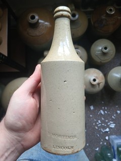 Lincolnshire Porter Bottle D Mortimer Lincoln