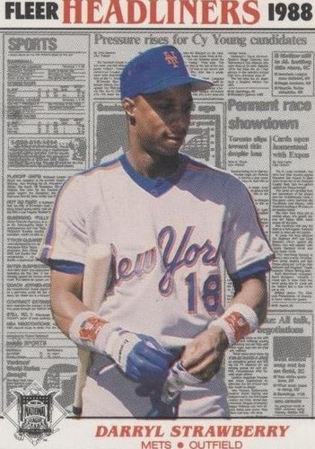1988 Fleer #151 Darryl Strawberry | eBay