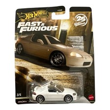 Hot Wheels Premium Fast Furious 1994 Honda Del Sol White NEW SEALED MINT