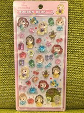 Disney Princess Bonbon Drop Seal Sticker Unopened, Official, New