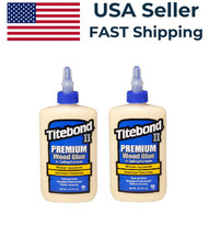 2 Pack - Titebond II 5003 Premium Wood Glue, 8oz Water Resistant