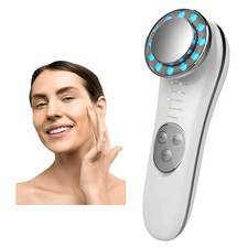 Microcurrent Facial Device for Skin Tightening Lifting 5-in-1 Face Massager