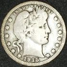 1915 Barber Quarter VG+