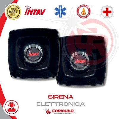 Elektronische Warnsirene Für Auto, Motorrad, Feuerwehr, Ambulanz