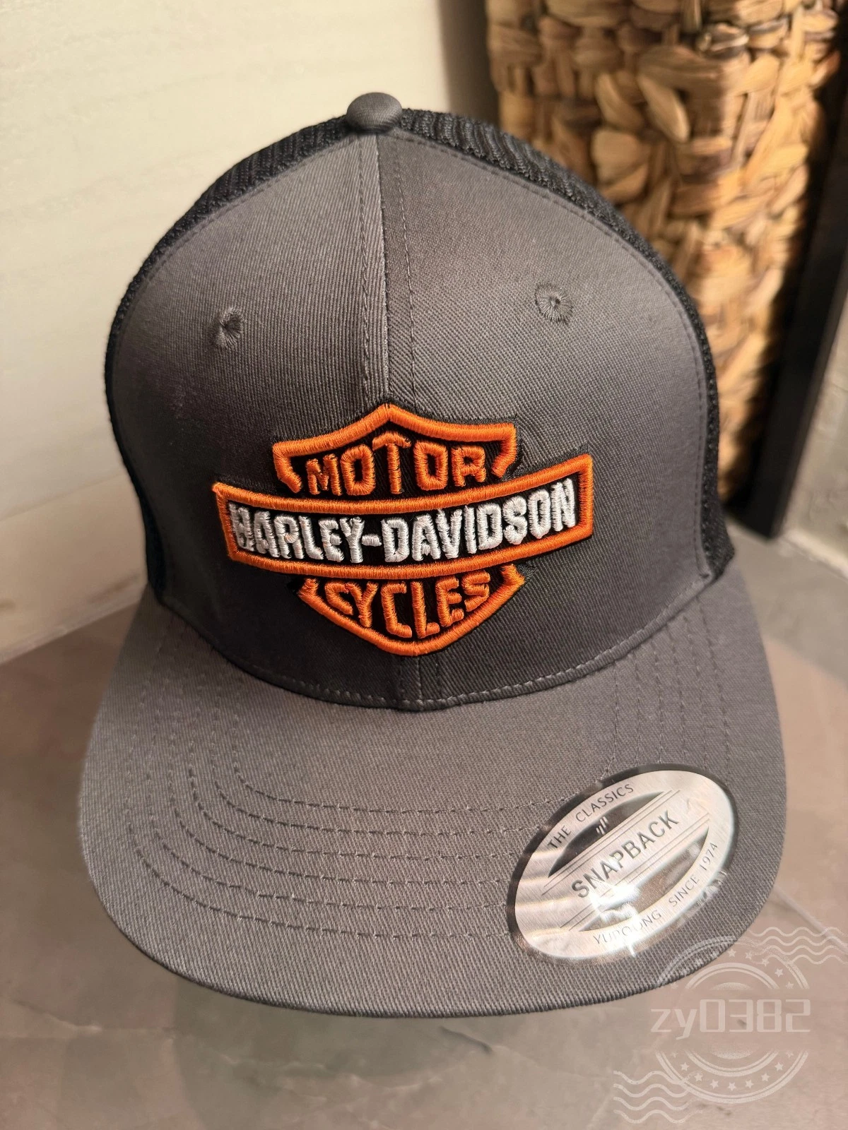 Harley-Davidson Men's Aldult Casual Adjustable Flat Eaves MeshBaseball Cap Hat
Opens in a new window