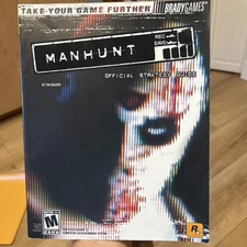 EXCELLENT ! Manhunt Official Strategy Guide BradyGames PlayStation PS 2