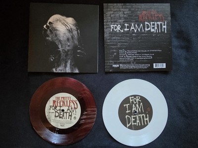 LIMITIERT The Pretty Reckless 2X 7'' Vinyl For I am Death white /500 Oxblood/750