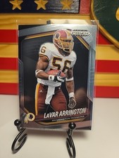 2025 PANINI PRIZM BLACK LAVAR ARRINGTON REDSKINS #150