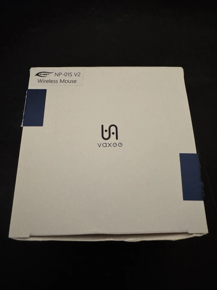 VAXEE NP-01S V2 Wireless Gaming-Maus In Dunkelblau Kaum benutzt