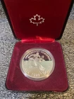Universiade-Edmonton Canada Silver Dollar Coin, PROOF-like.