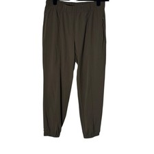 Banana Republic Womens Olive Green Drapey Jogger Pants Size Small