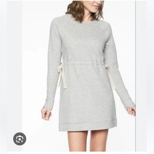 Athleta Women’s Studio Cinch Sweater Dress in Grey Size Small