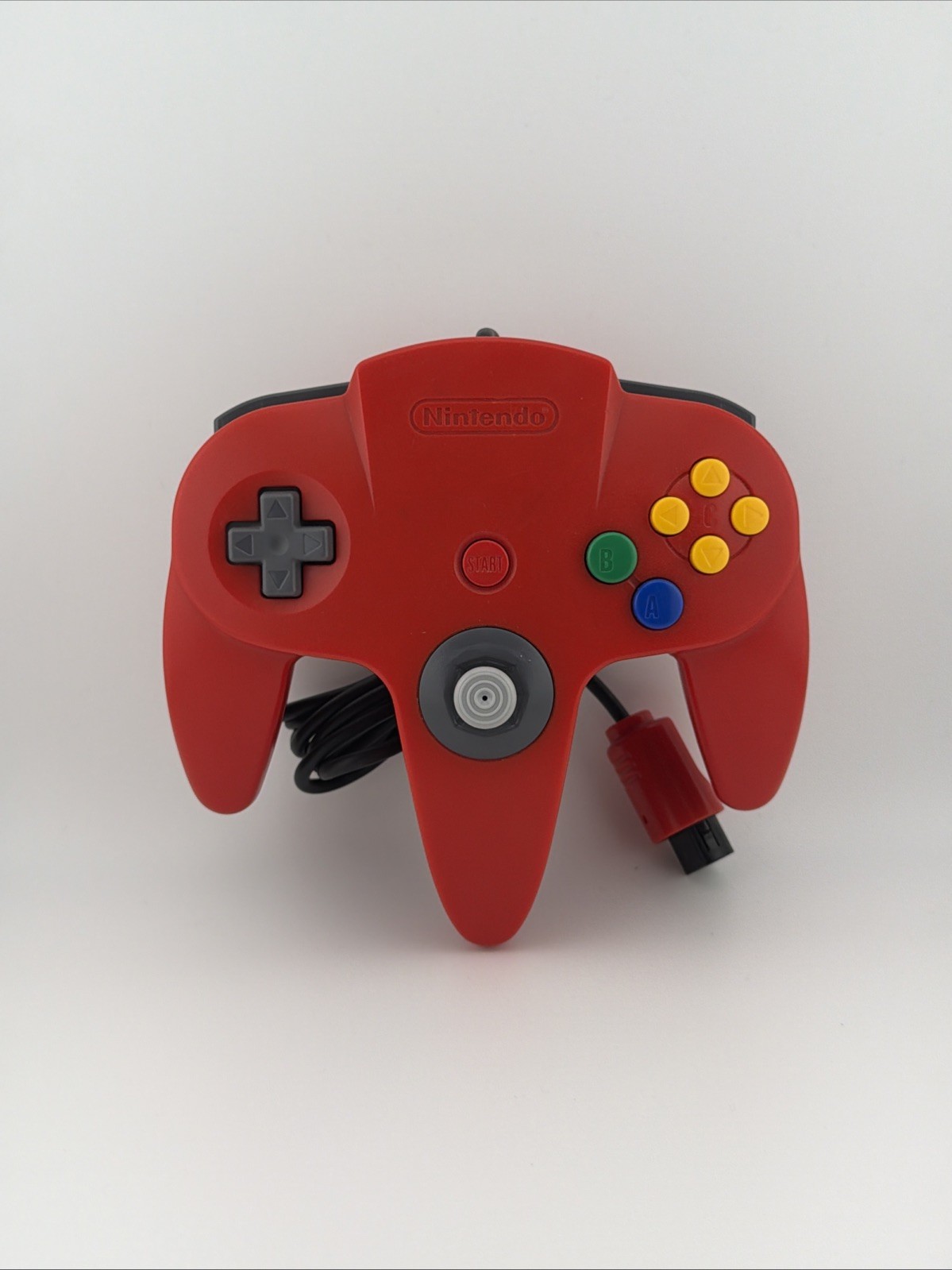 Red Controller Nintendo 64 N64 *TIGHT STICK* NEW STICK!* Tested Working.