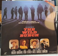 LaserDisc: The Wild Bunch Director's Cut Widescreen 1969 Sam Peckinpah NOT A DVD