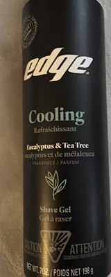 Schick Edge Cooling Shaving Gel with Eucalyptus & Tea Tree
