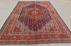 Amazing Hand Knotted Vintage Tribal Tabreez Wool Area Rug 13 x 8 Ft — photo 4