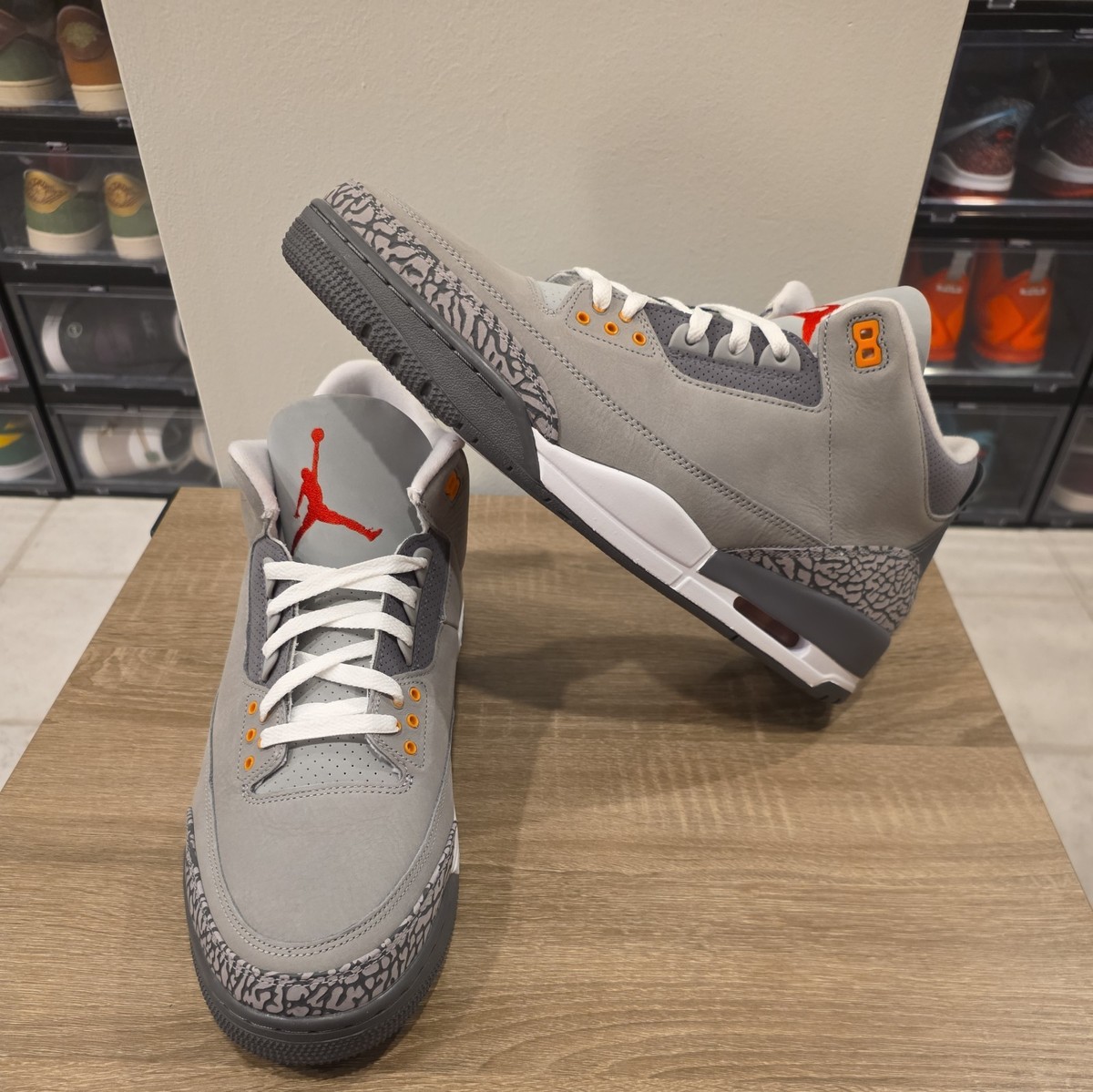 Size 15 - Jordan 3 Retro Mid Cool Grey for sale online | eBay