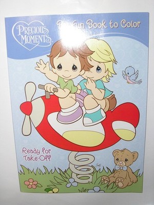 Precious Moments Coloring Book ~ Ready for Take-Off