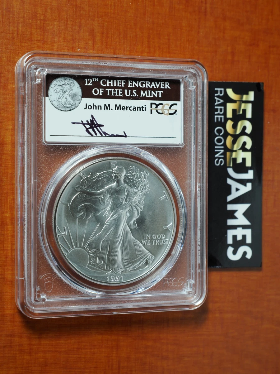 American Eagle PCGS 1991 Silver Bullion Coins for sale | eBay