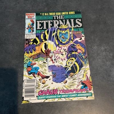 Eternals Comic Book  #12 (Marvel 1986) - Good Condition