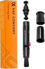 Professional Lens Cleaning Pen with Soft Brush, Carbon Head Lens Cleaning Pen Co
