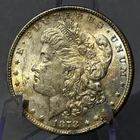 1878 Morgan Silver Dollar $1 7TF EOR Toned BU Cartwheel Luster R71