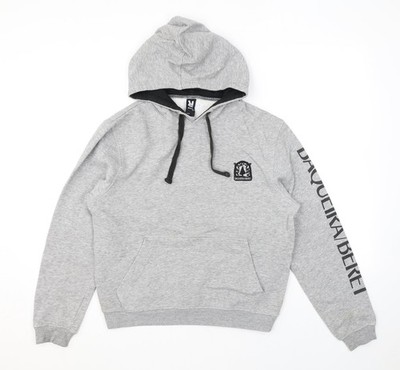 Roly Herren Pullover Hoodie grau Polyester Größe XS
