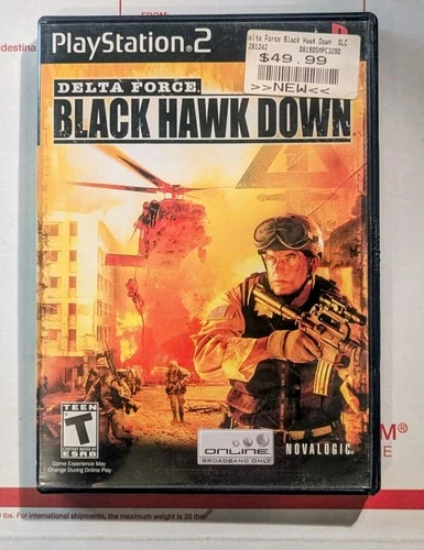 Delta Force Black Hawk Down Team Sabre [Playstation 2] PS2 Video Game Complete