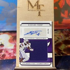 2023 National Treasures Collegiate Bj Ojulari Silhouettes Signatures 44/99